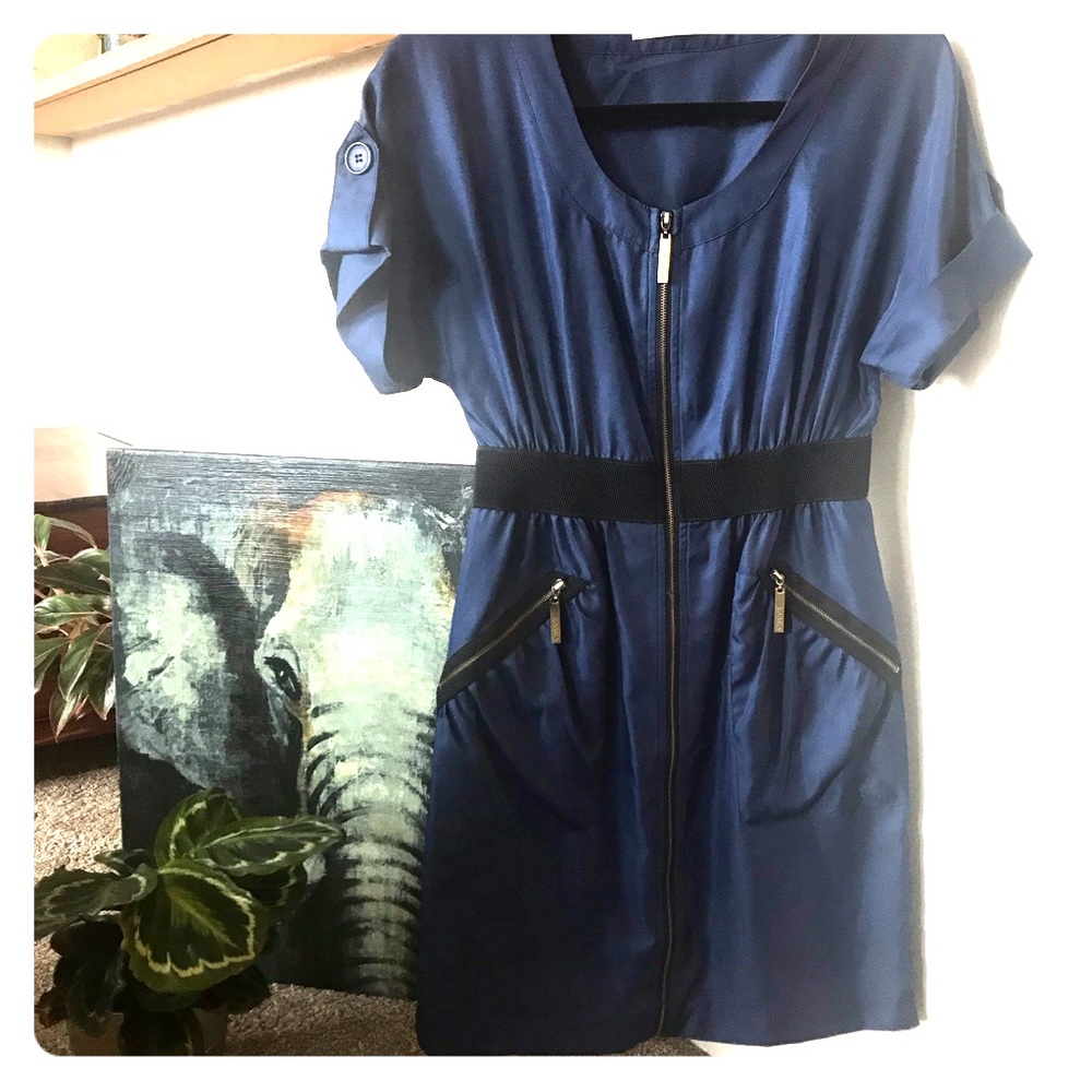 Casual Navy Dress